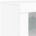 Moderne dressoir met rgb led-verlichting en hoogwaardig bewerkt hout - Dressoirs & buffetkasten