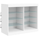 Moderne dressoir met rgb led-verlichting en hoogwaardig bewerkt hout - Dressoirs & buffetkasten