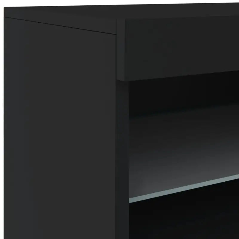 Moderne dressoir met rgb led-verlichting en hoogwaardig bewerkt hout - Dressoirs & buffetkasten