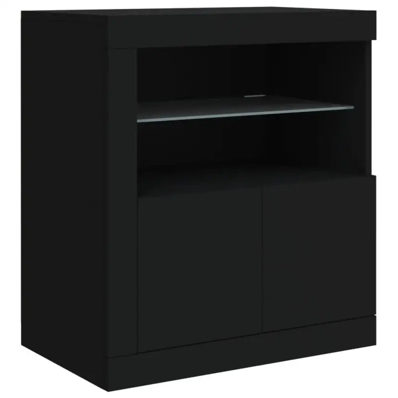 Moderne dressoir met rgb led-verlichting en hoogwaardig bewerkt hout - Dressoirs & buffetkasten