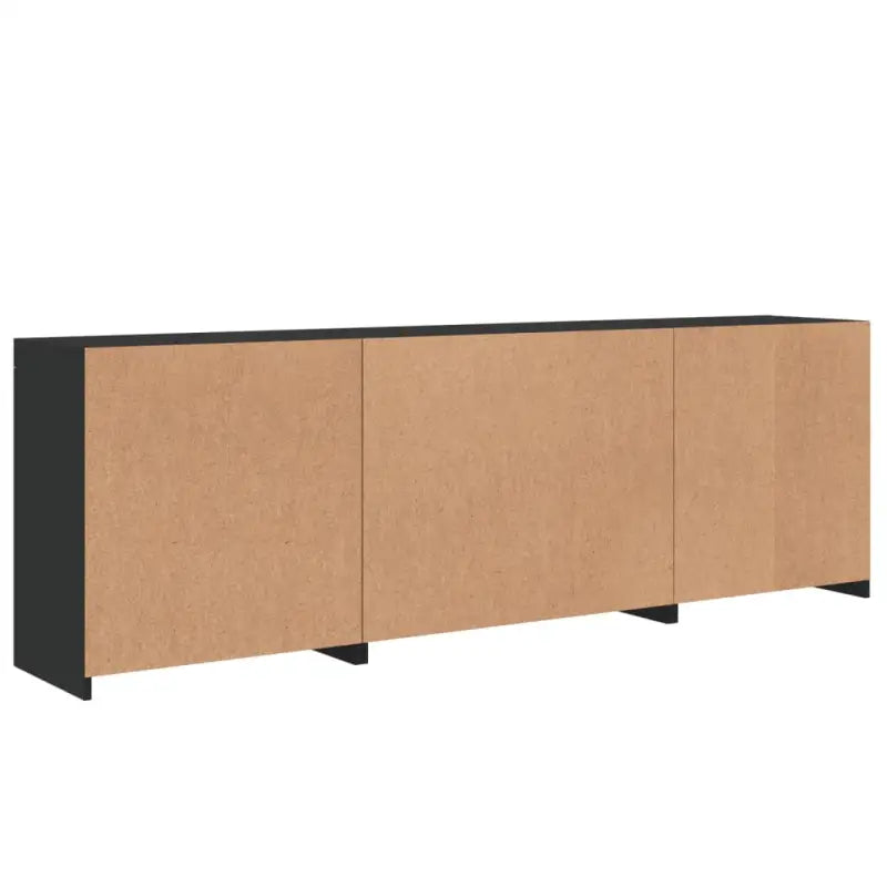 Moderne dressoir met rgb led-verlichting en hoogwaardig bewerkt hout - Dressoirs & buffetkasten