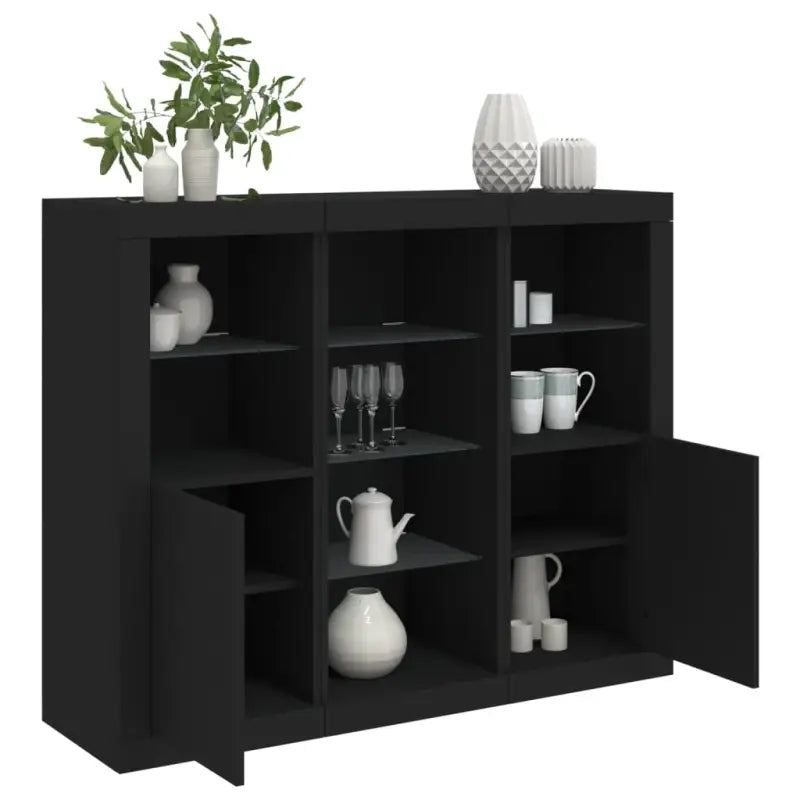 Moderne dressoirs met LED-verlichting en bewerkt hout voor elke stijl - Dressoirs & buffetkasten