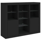 Moderne dressoirs met LED-verlichting en bewerkt hout voor elke stijl - Dressoirs & buffetkasten
