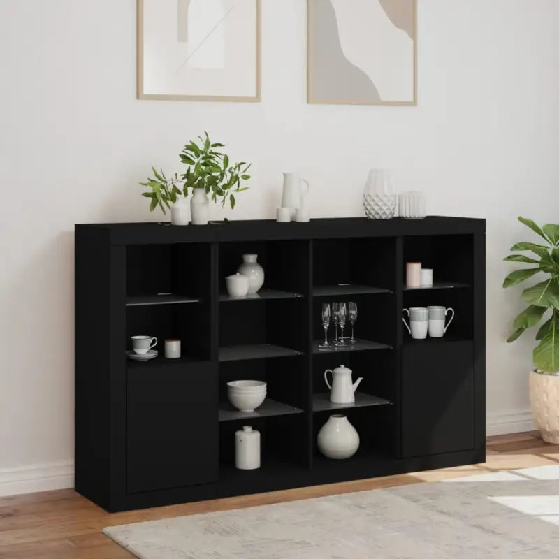 Moderne dressoirs met LED-verlichting van bewerkt hout - Dressoirs & buffetkasten