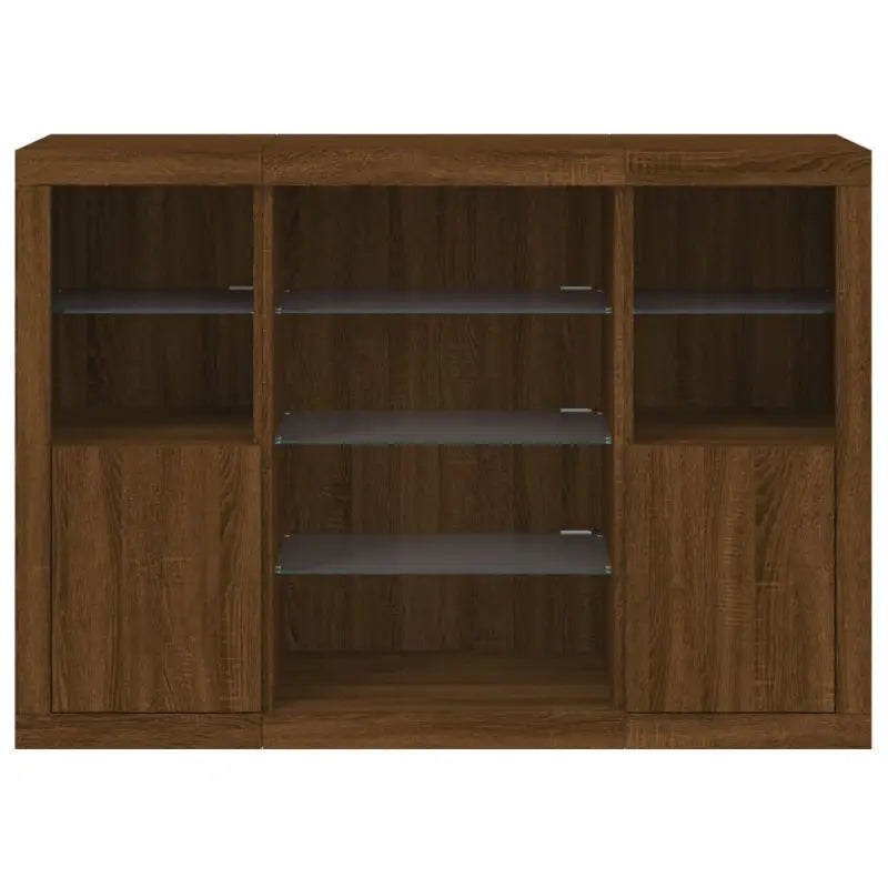 Moderne dressoirs met LED-verlichting van bewerkt hout - Dressoirs & buffetkasten