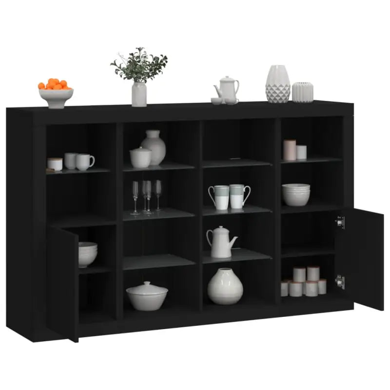 Moderne dressoirs met LED-verlichting van bewerkt hout - Dressoirs & buffetkasten