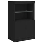 Moderne dressoirs van bewerkt hout met LED-verlichting en duurzame kwaliteit - Dressoirs & buffetkasten
