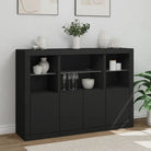 Moderne dressoirs van bewerkt hout met LED-verlichting en duurzame kwaliteit - Dressoirs & buffetkasten