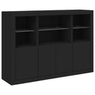 Moderne dressoirs van bewerkt hout met LED-verlichting en duurzame kwaliteit - Dressoirs & buffetkasten