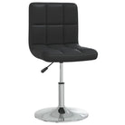 Moderne eetkamerstoelen met kunstlederen bekleding en comfort - Zwart / 1 - Eetkamerstoelen
