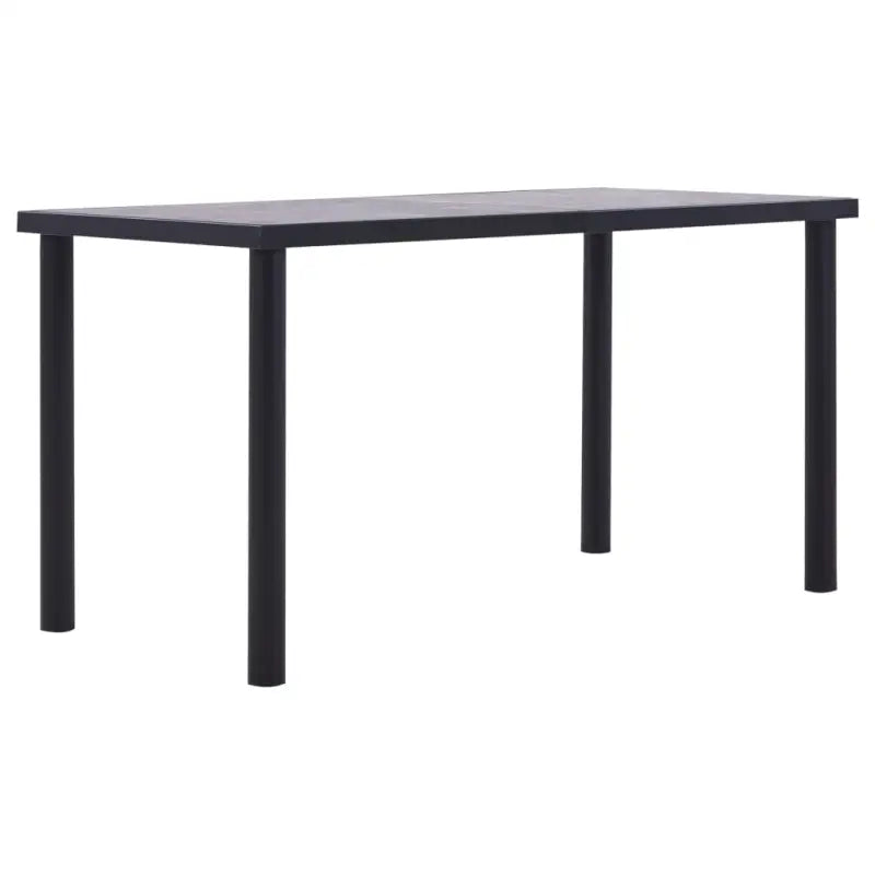 Moderne eettafel met houten nerf voor binnen en buitengebruik - 140 x 70 x 75 cm / 1 - Eettafels