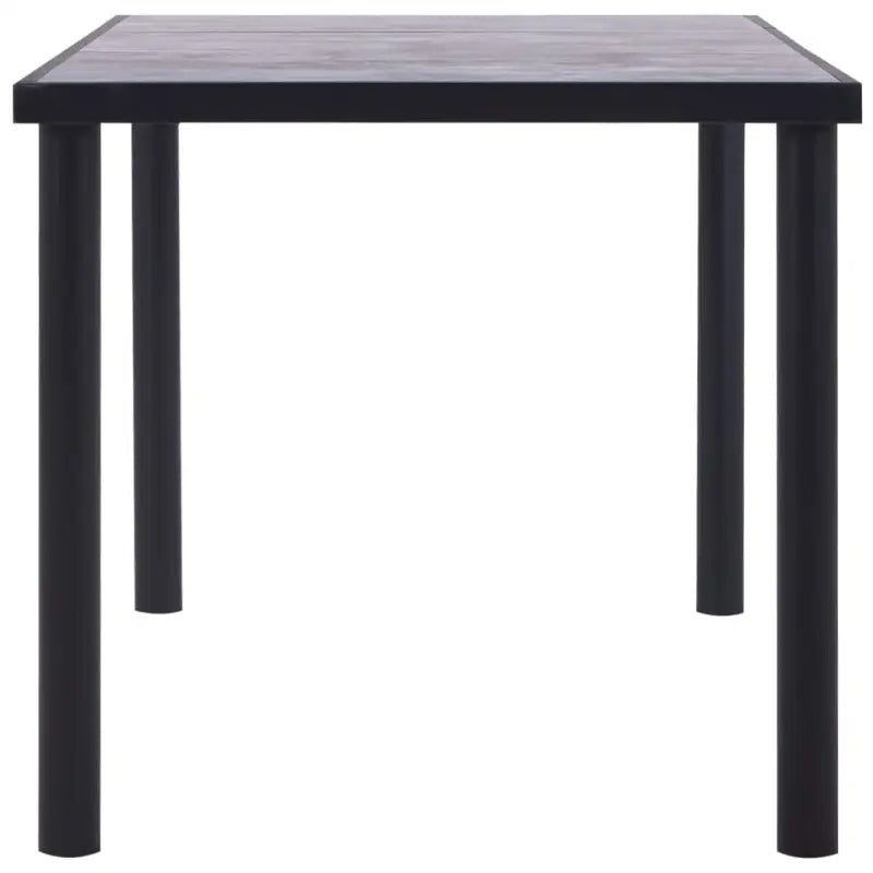 Moderne eettafel met houten nerf voor binnen en buitengebruik - Eettafels