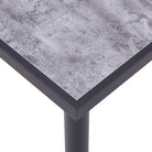 Moderne eettafel met houten nerf voor binnen en buitengebruik - Eettafels