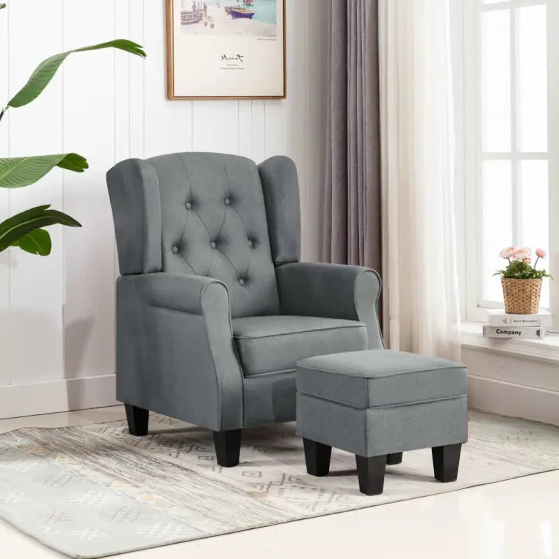 Moderne fauteuil met voetenbankje voor een stijlvolle leefruimte - Fauteuils & Relaxfauteuils