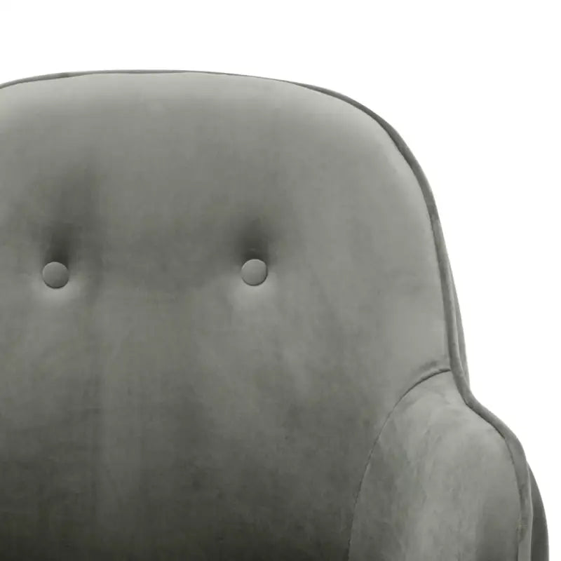 Moderne fluwelen schommelstoel met ijzeren frame voor comfort - Schommelstoelen