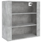 Moderne hoge kast van bewerkt hout voor een stijlvolle uitstraling - Dressoirs & buffetkasten