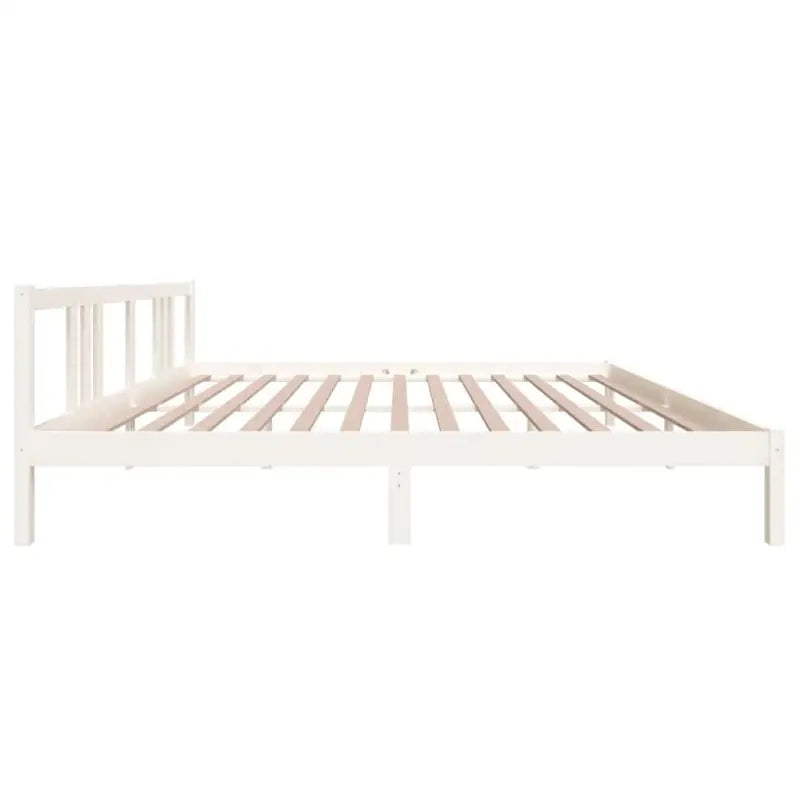 Moderne houten bedframe van massief grenenhout met levering bevat - Bedden & bedframes