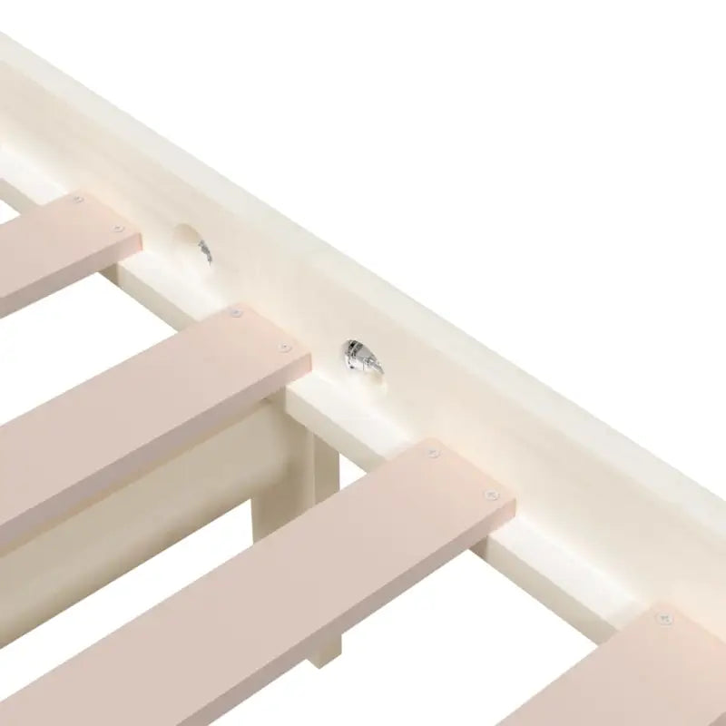 Moderne houten bedframe van massief grenenhout met levering bevat - Bedden & bedframes