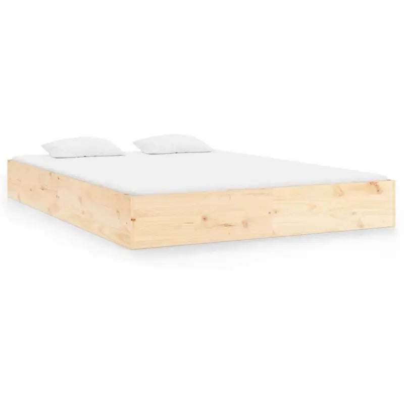 Moderne houten bedframe van massief grenenhout voor stijlvolle slaapkamers - Bedden & bedframes