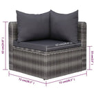 Moderne loungeset biedt royale zithoek en waterbestendige buitencomfort - Tuinsets