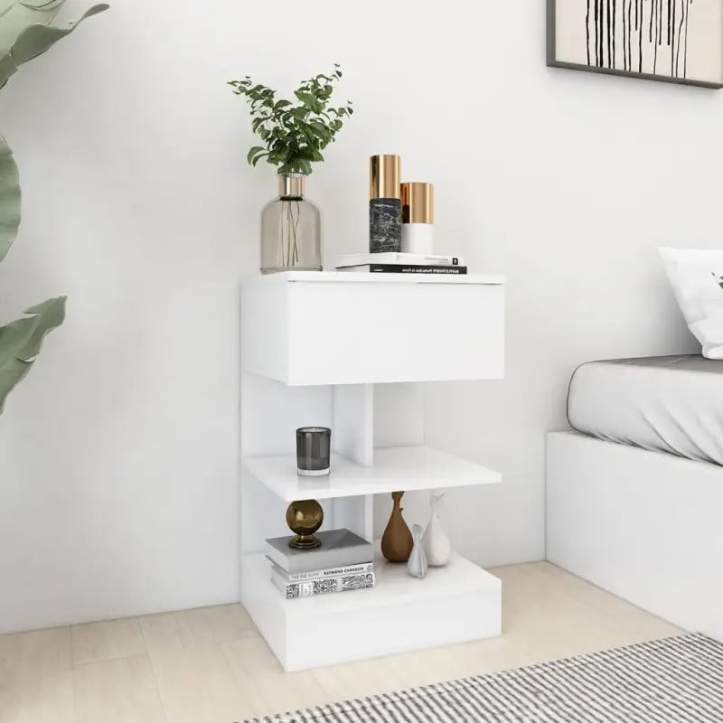 Moderne Nachtkastjes met Duurzame Constructie - Wit / 1 - Nachtkastjes