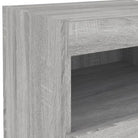 Moderne Nachtkastjes met LED en Grijs Sonoma hout voor elke slaapkamer - Nachtkastjes