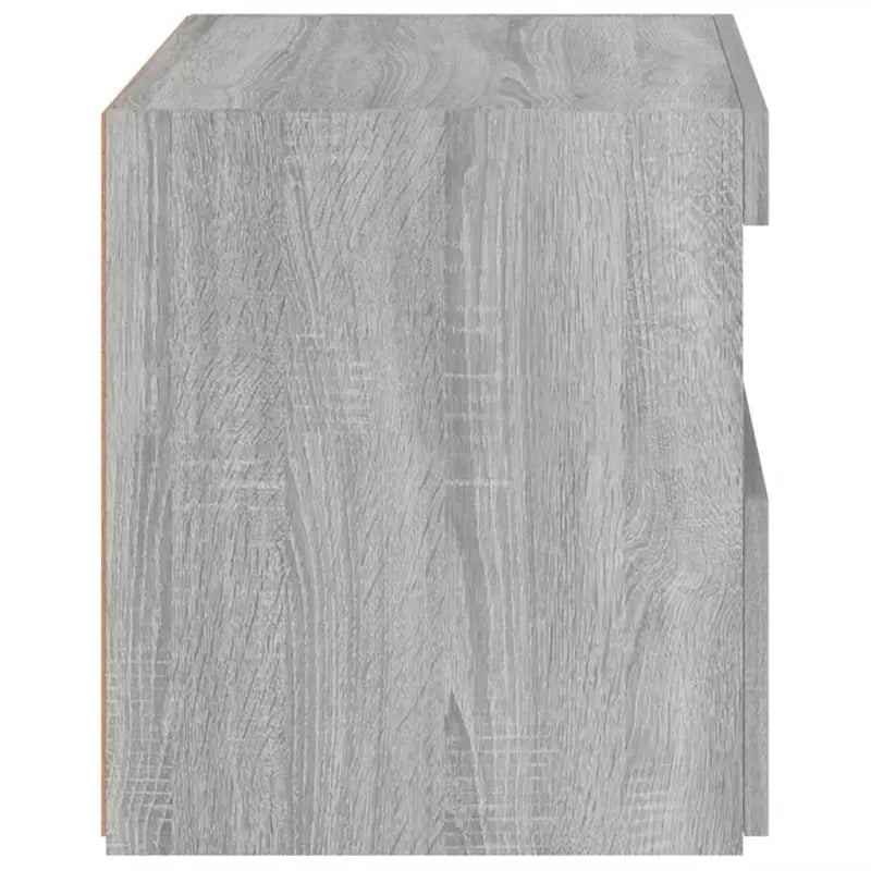 Moderne Nachtkastjes met LED en Grijs Sonoma hout voor elke slaapkamer - Nachtkastjes