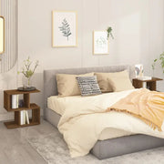 Moderne nachtkastjes van bewerkt hout gemakkelijk schoon te maken - Nachtkastjes