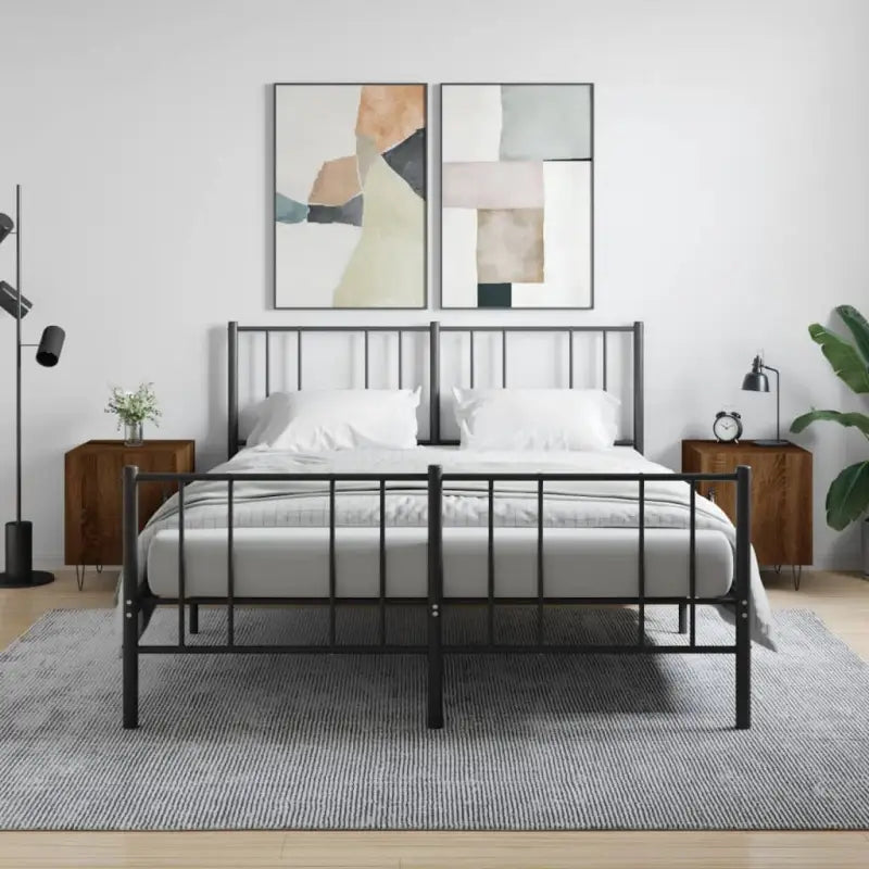 Moderne nachtkastjes van bewerkt hout voor een stijlvolle inrichting - bruin eikenkleur / 2 - Nachtkastjes