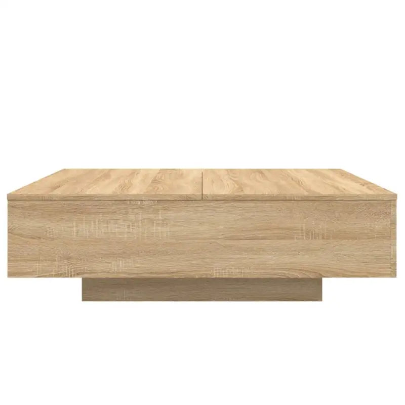 Moderne salontafel met LED-verlichting en duurzaam bewerkt hout - Salontafels
