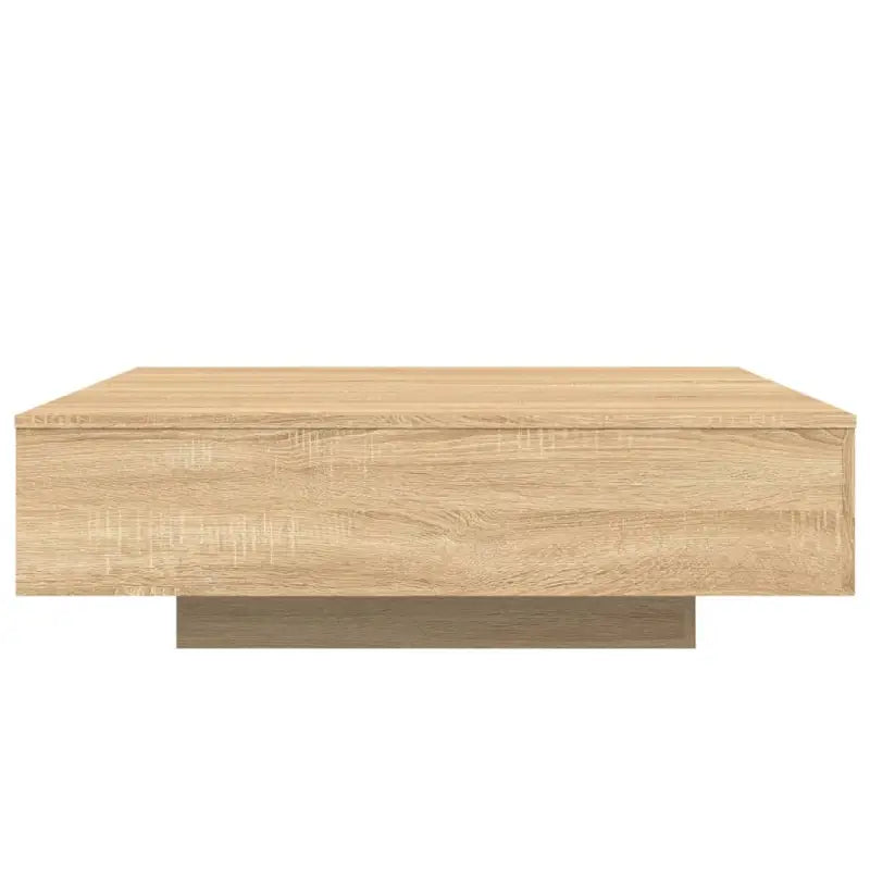Moderne salontafel met LED-verlichting en duurzaam bewerkt hout - Salontafels