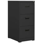 Moderne Stalen Archiefkast voor Documentopslag - Antraciet / 46 x 62 x 102.5 cm / 1 - Archiefkasten