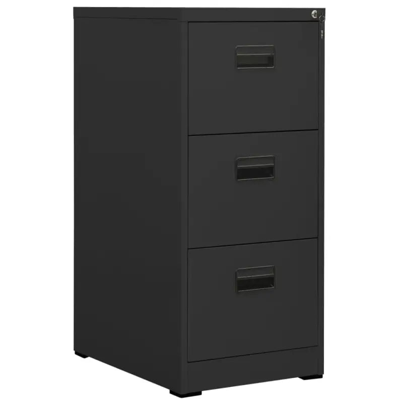 Moderne Stalen Archiefkast voor Documentopslag - Antraciet / 46 x 62 x 102.5 cm / 1 - Archiefkasten