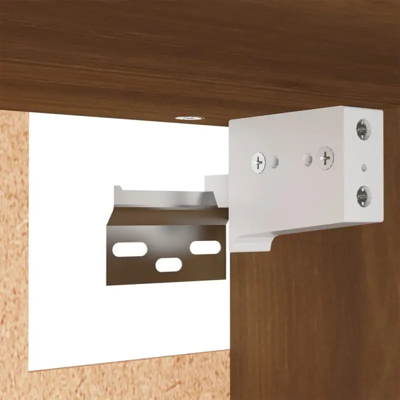 Moderne stijl hangende tv-meubels in bewerkt hout - Tv-meubels