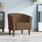 Moderne stof kuipstoel voor woonkamer slaapkamer of kantoor - Fauteuils & Relaxfauteuils