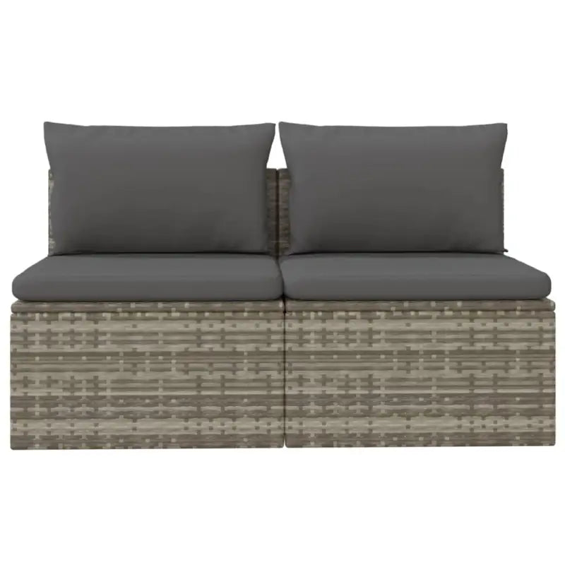 Moderne tuin loungebank met waterdichte zak van poly rattan - Loungebanken