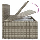 Moderne tuin loungebank met waterdichte zak van poly rattan - Loungebanken