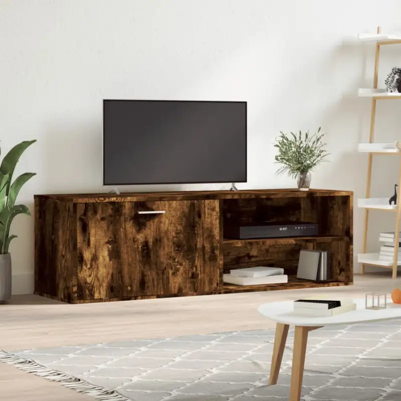 Moderne TV-meubels van bewerkt hout voor elk interieur - Gerookt eiken / 1 - Tv-meubels