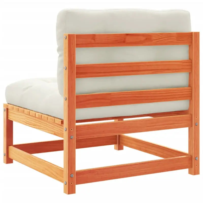 Modulair loungeset van massief grenenhout voor een comfortabele zitervaring - Tuinsets