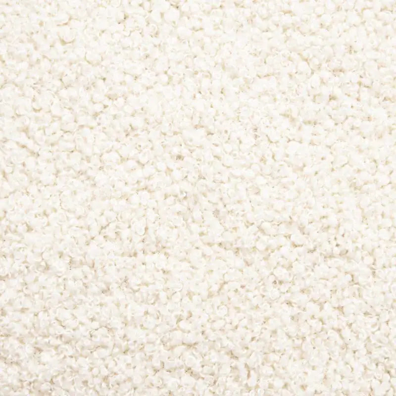 Modulaire Bank in Gekrulde Wolachtige Stof voor Elegante Zitruimtes - Bankelementen