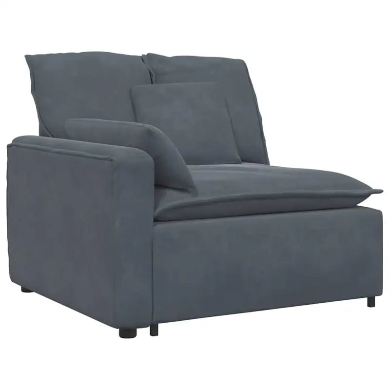 Modulaire bank met elegante armleuning en perfecte totale afmetingen - Bankelementen