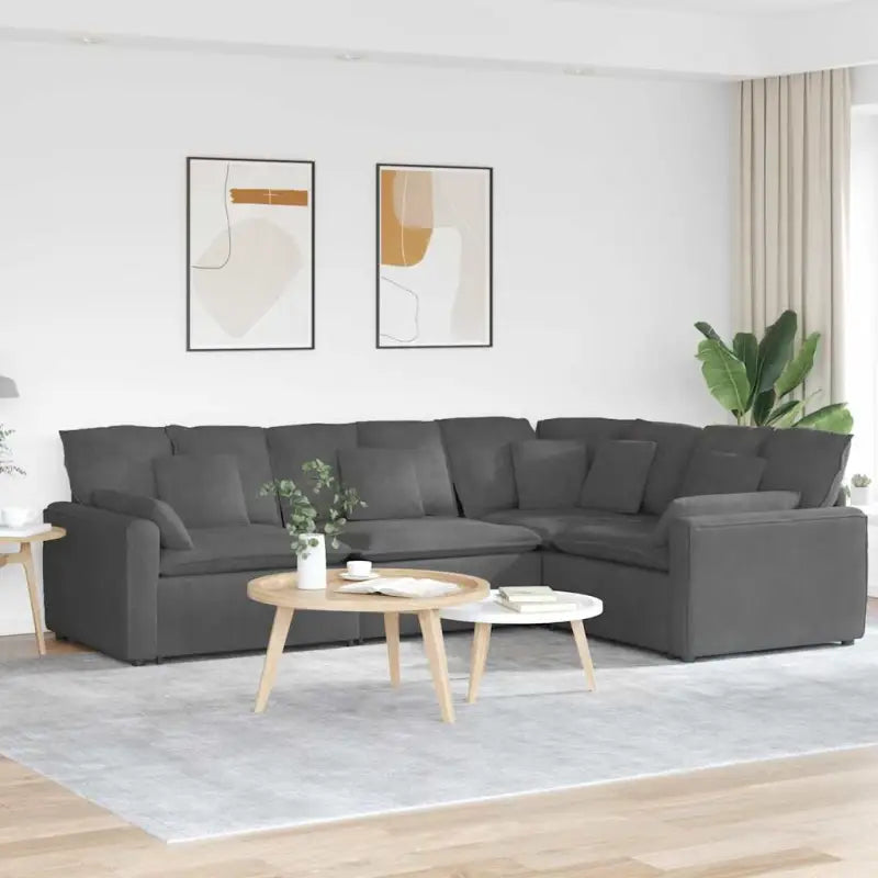 Modulaire bank met elegante uitstraling en perfecte totale afmetingen - Bankelementen