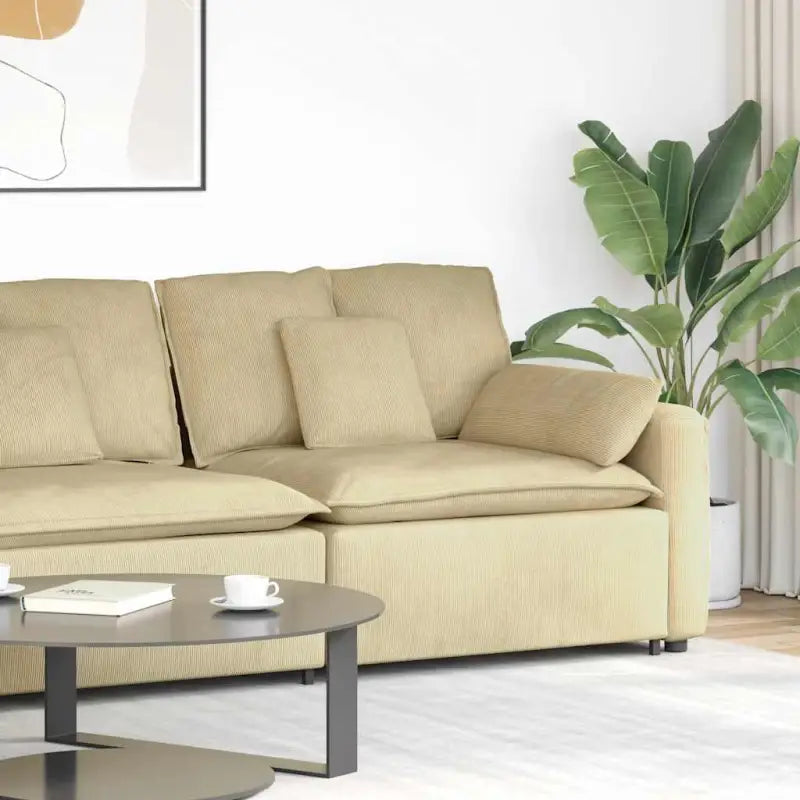 Modulaire bankelementen voor dagelijks gebruik en elegante zithoeken - grijsgroen / end sofa - Bankelementen