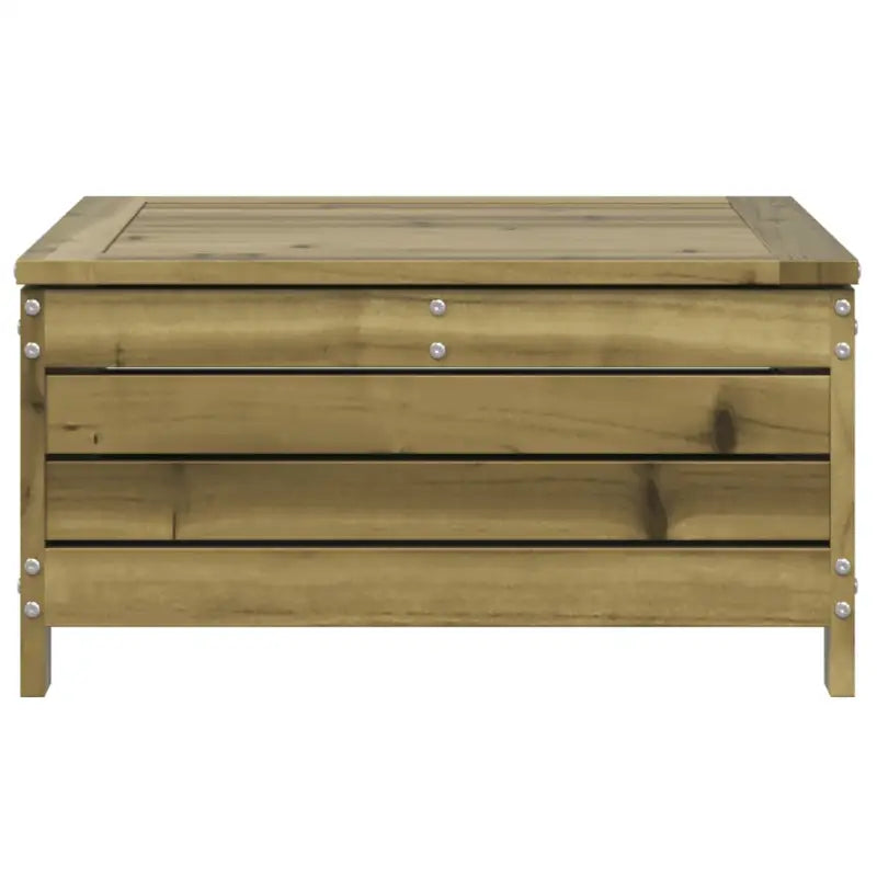 Modulaire houten tuinbank met kussen voor terras en tuinfeesten - Modulaire tuinbanken