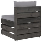 Modulaire houten tuinbank voor ontspannen en samen genieten - Modulaire tuinbanken