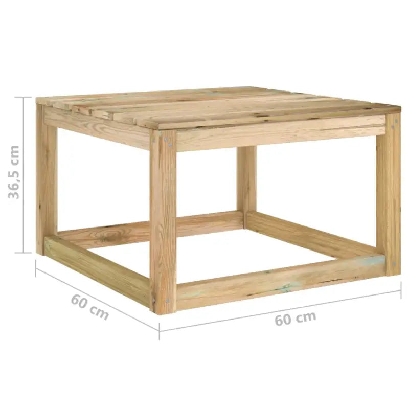 Modulaire houten tuinbankset met rustieke charme - Modulaire tuinbanken