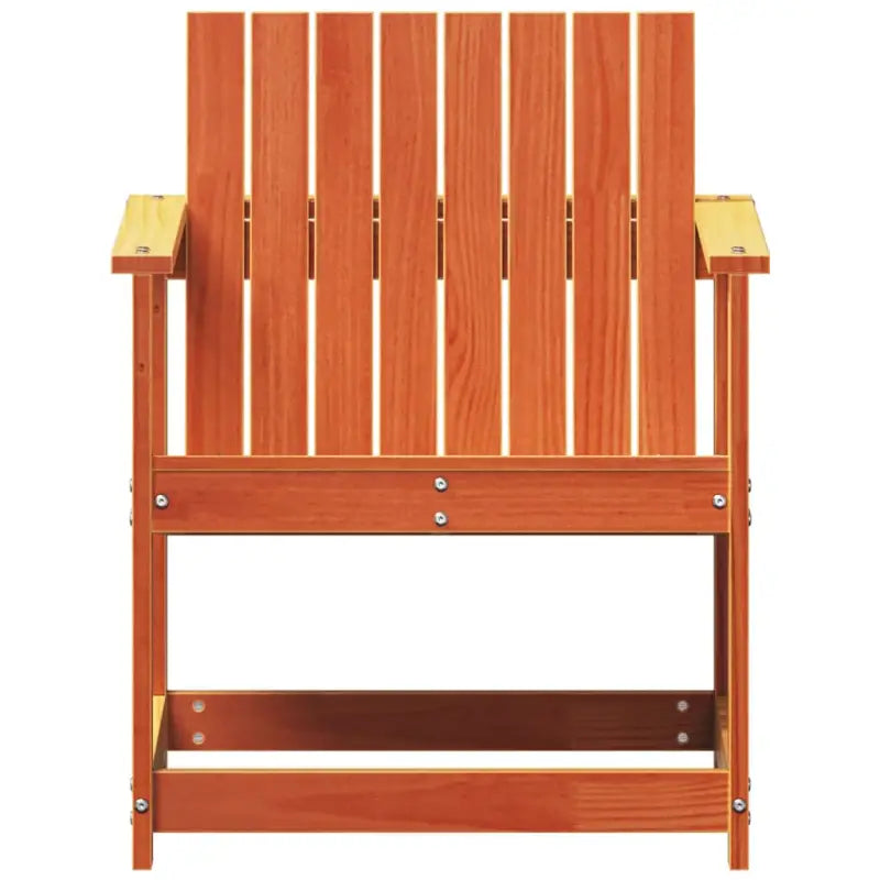 Modulaire houten tuinstoel van massief grenenhout voor je tuin of terras - Modulaire tuinbanken