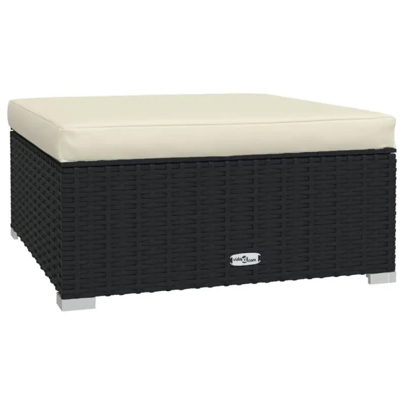 Modulaire poly rattan tuinset met comfortabele zitkussens en instelbare diepte - Tuinsets
