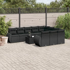 Modulaire tuinbank met beige materiaal en gepoedercoat staal afmetingen - Zwart / 1 / Met tafel - Modulaire tuinbanken