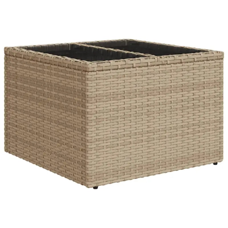 Modulaire tuinbank met beige materiaal en gepoedercoat staal afmetingen voor terras en tuin - Modulaire tuinbanken